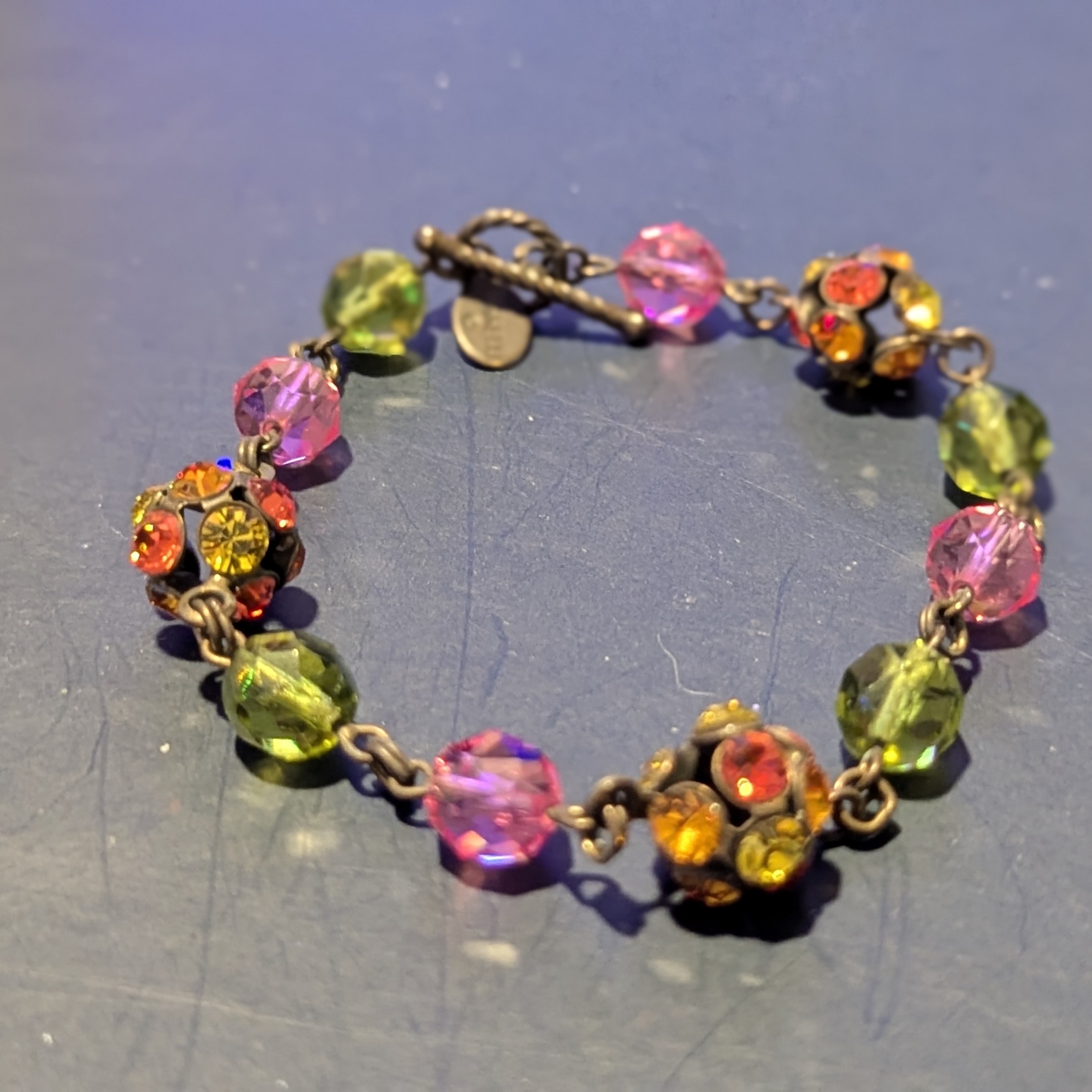 Sorrelli Retired Juicy Fruit Crystal Bracelet